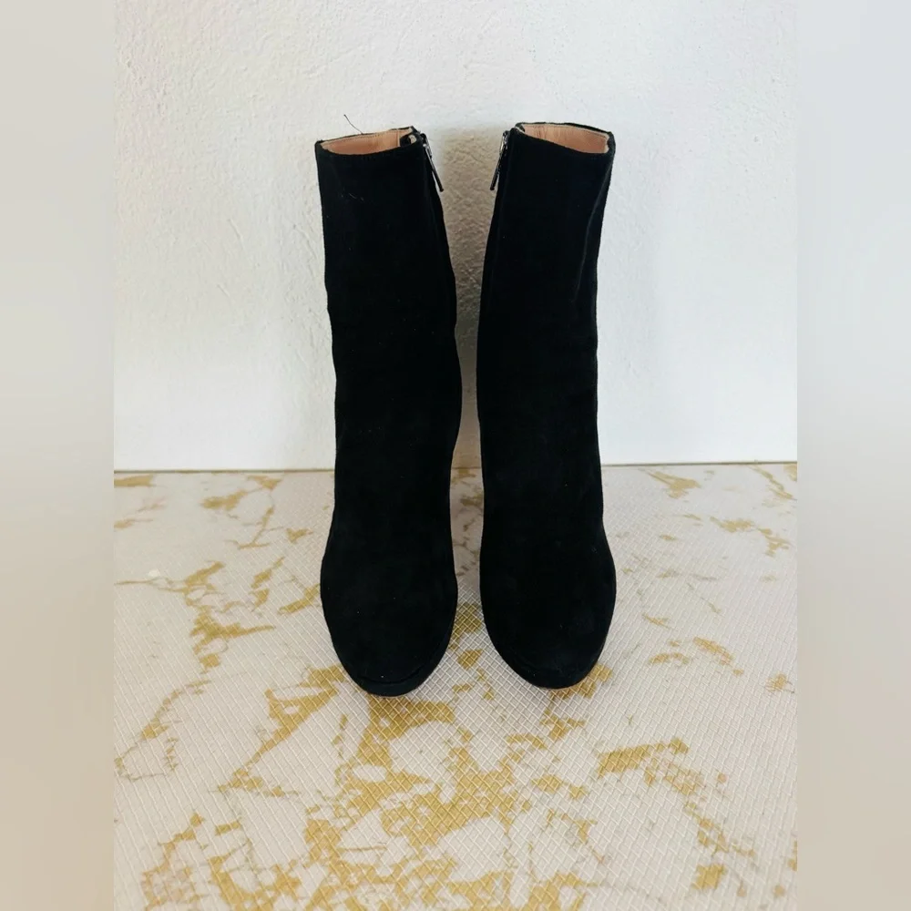 🔥🔥FINAL CLEARENCE🔥🔥 L’AUTRE CHOSE Black Suede Leather Women’s Bootie - Picture 3 of 9